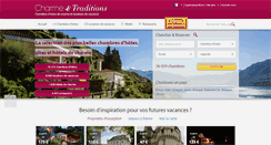 Desktop Screenshot of charme-traditions.com